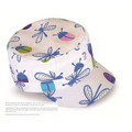 Cadet Military Hat/Canvas Allover Print